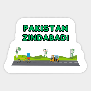 Pakistan Zindabad Sticker